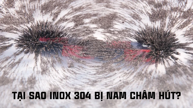 Inox 304 có hút nam châm không? Cách kiểm tra 6 Tại sao inox 304 bị nam châm hút?