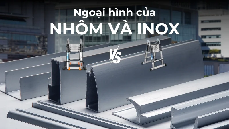 So sánh nhôm và inox! Loại vật liệu nào tốt hơn? 22 So sánh bề mặt của nhôm và inox