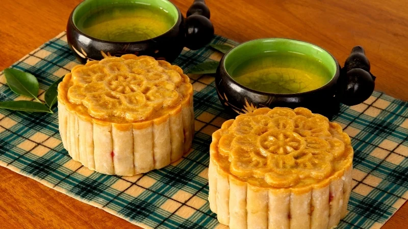 999 cách làm bánh bằng nồi chiên không dầu cực dễ, cực ngon 52 Nướng bánh trung thu bằng nồi chiên không dầu