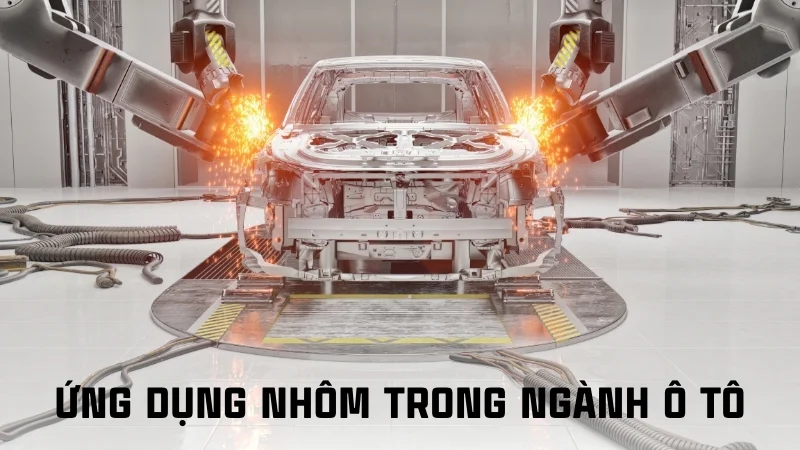 Ứng dụng của nhôm trong đời sống, công nghiệp, y tế 28 Ứng dụng của nhôm trong ngành ô tô