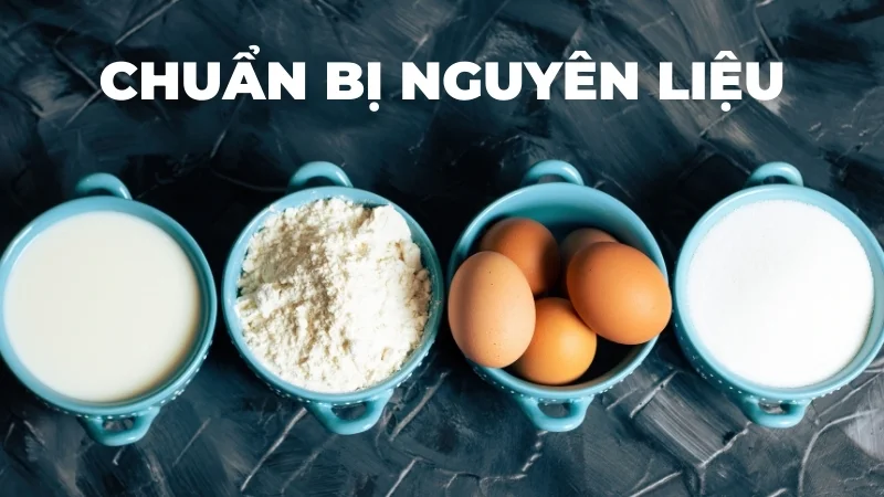 2 cách làm bánh mì hoa cúc bằng nồi chiên không dầu thơm ngon, mềm mịn 24 Chuẩn bị nguyên liệu