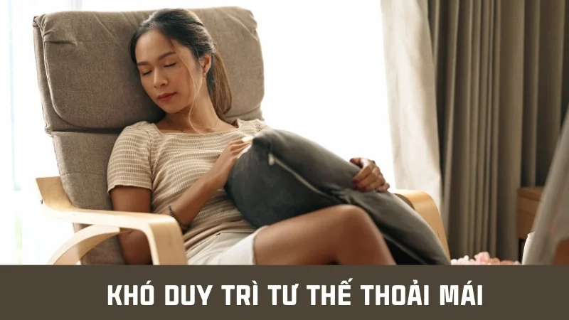 Ngủ ngồi có sao không? Hướng dẫn ngủ ngồi đúng cách 20 Khó duy trì tư thế thoải mái
