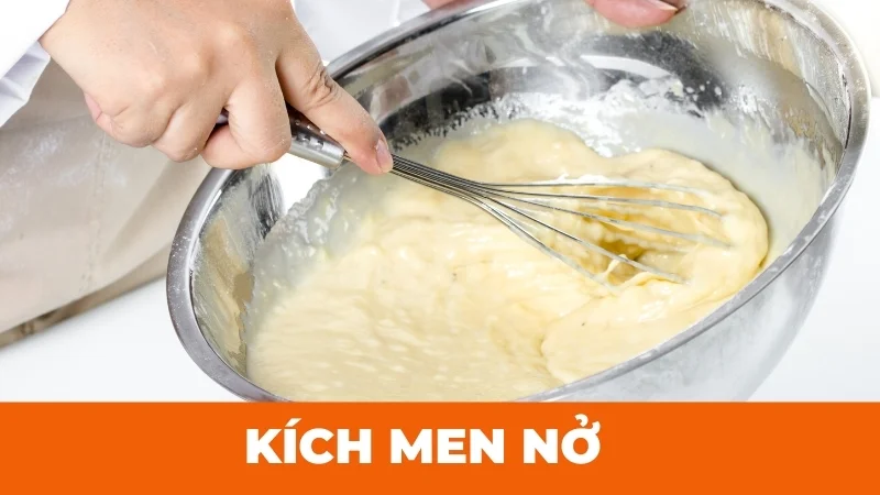 2 cách làm bánh mì hoa cúc bằng nồi chiên không dầu thơm ngon, mềm mịn 19 Kích men nở