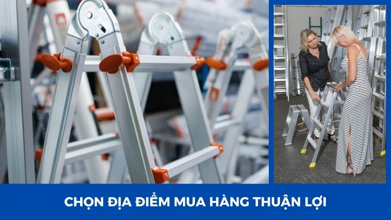 Mua thang nhôm Biên Hòa chính hãng, giá rẻ ở đâu? 9 Chọn địa điểm bán thang thang nhôm tại Biên Hòa thuận lợi