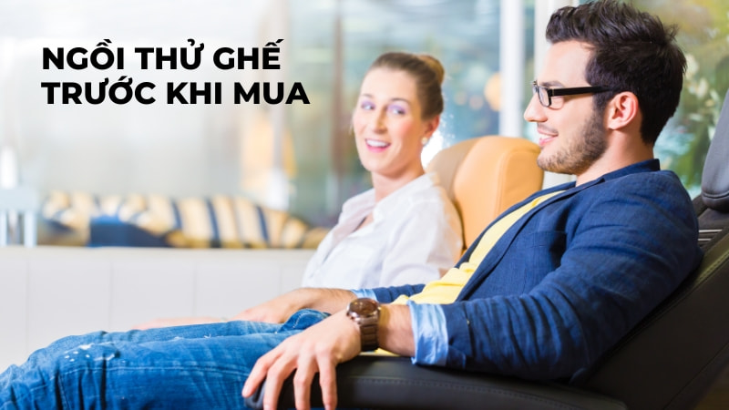 Top 13 mẫu ghế chống đau lưng cho người đau cột sống 43 Ngồi thử ghế trước khi mua