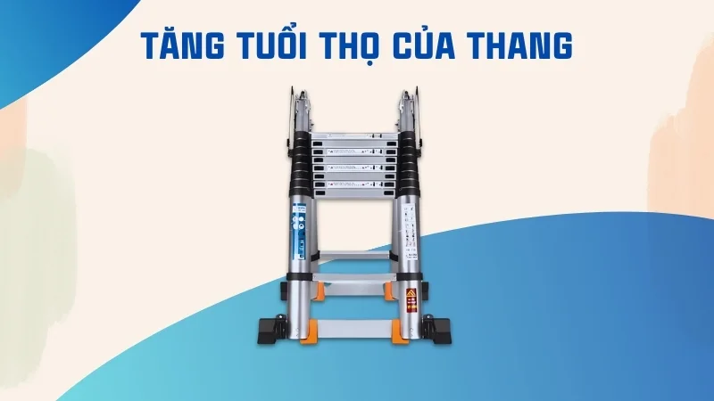 Chân đế cao su thang rút các loại thang chữ a, đơn, ghế 15 Tăng tuổi thọ của thang