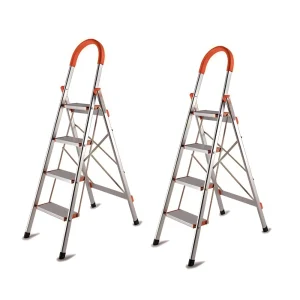Thang nhôm ghế 4 bậc HAKAWA HK-004