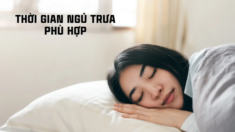 Ngủ trưa nhiều có tốt không? Tác hại của ngủ trưa quá nhiều 11 Bạn nên chọn thời gian ngủ trưa phù hợp để hạn chế áp lực lên hệ tim mạch