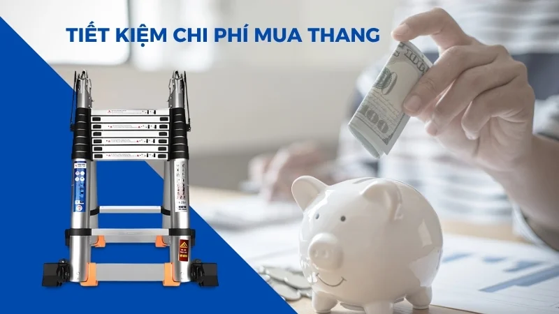 Cách chọn kích thước thang chữ a, kích thước thang nhôm 13 Tiết kiệm chi phí mua thang