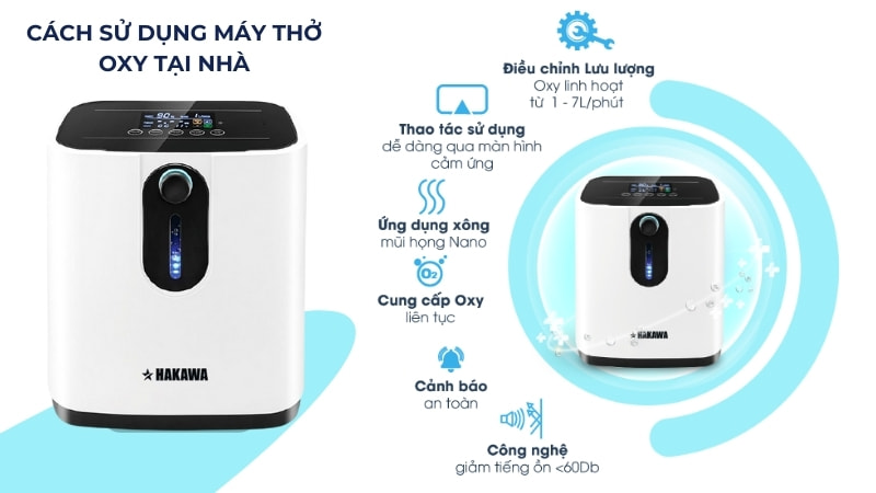 Hướng dẫn SỬ DỤNG máy tạo oxy tại nhà và các LƯU Ý cần biết 13 Cách sử dụng máy thở oxy tại nhà
