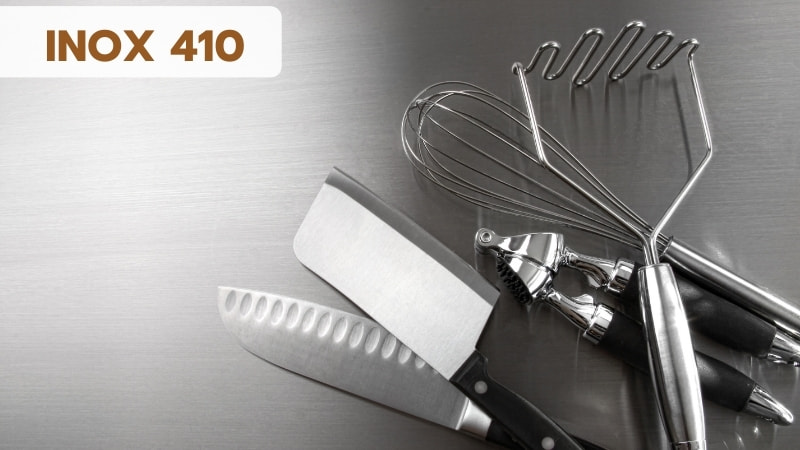 Inox có mấy loại? Khám phá các loại inox phổ biến hiện nay 20 Inox 410 có khả năng chịu nhiệt tốt