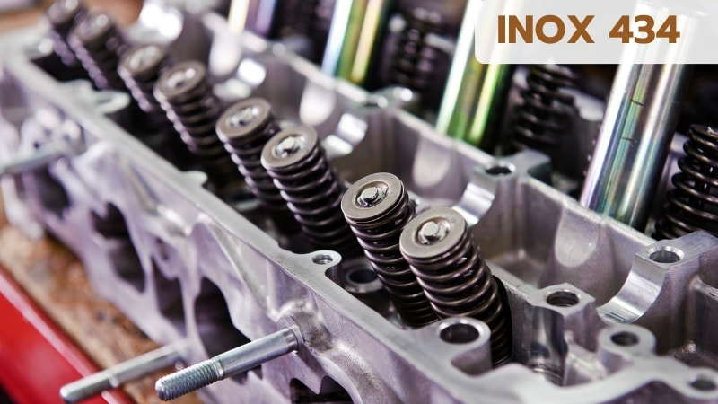 Inox có mấy loại? Khám phá các loại inox phổ biến hiện nay 21 Inox 434 có hàm lượng carbon thấp và được bổ sung mangan để tăng độ cứng