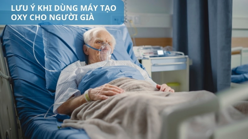 Tại sao nên dùng máy thở oxy cho người già? 13 Lưu ý khi dùng máy tạo oxy cho người già