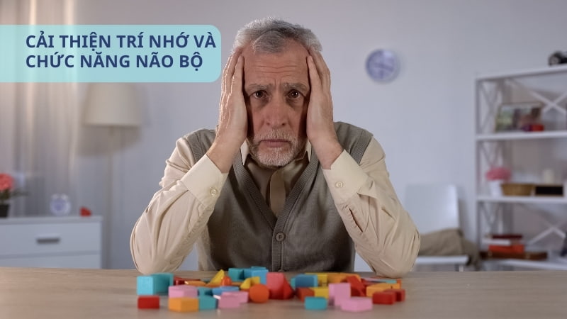 Tại sao nên dùng máy thở oxy cho người già? 11 Cải thiện trí nhớ và chức năng não bộ