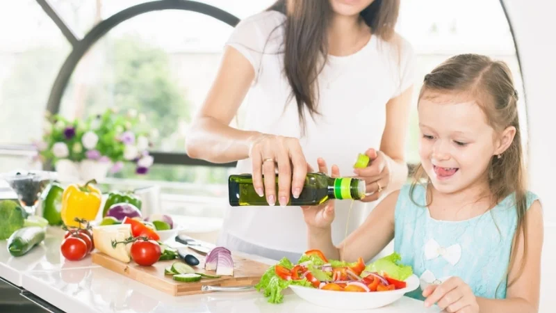 Cách sử dụng dầu oliu cho bé ăn dặm và chăm sóc cơ thể 15 Tăng cường dinh dưỡng