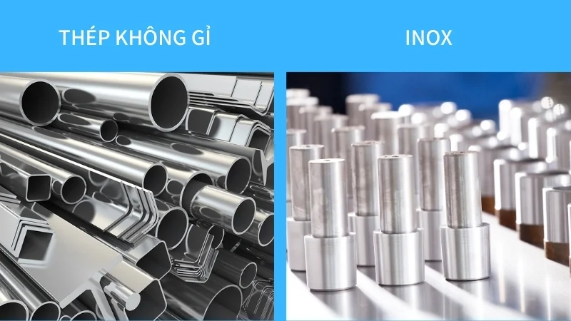 So sánh thép không gỉ và inox khác nhau như thế nào? 12 Thép không gỉ và inox
