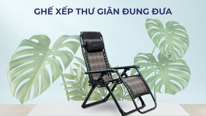 16+ loại ghế đung đưa thư giãn tốt nhất hiện nay 17 Ghế xếp thư giãn đung đưa