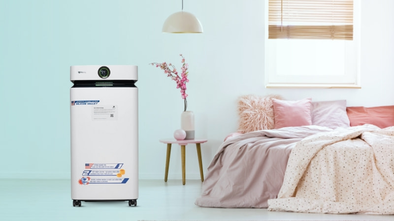 10 dấu hiệu phòng ngủ thiếu oxy và cách khắc phục 17 Sử dụng máy lọc không khí