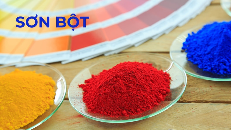 Cách sơn nhôm, sơn tĩnh điện nhôm không bong tróc 16 Sơn bột