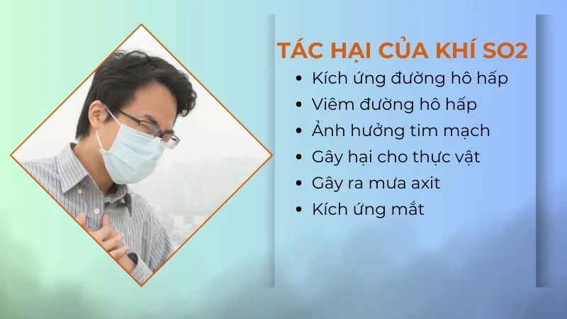 SO2 là gì? SO2 màu gì? SO2 có mùi gì? Tan trong nước không? 10 Tác hại của khí sunfurơ