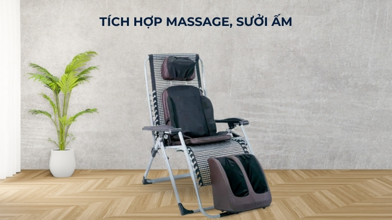 Bạn nên chọn những loại ghế có tích hợp các tiện ích để đem lại sự thoải mái cho người dùng 