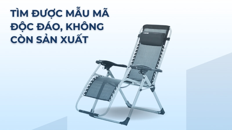 Ghế thư giãn thanh lý, ghế xếp cũ giá rẻ, mới 99% 11 Tìm được mẫu mã độc đáo