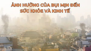 Ảnh hưởng của bụi mịn đến sức khỏe và kinh tế