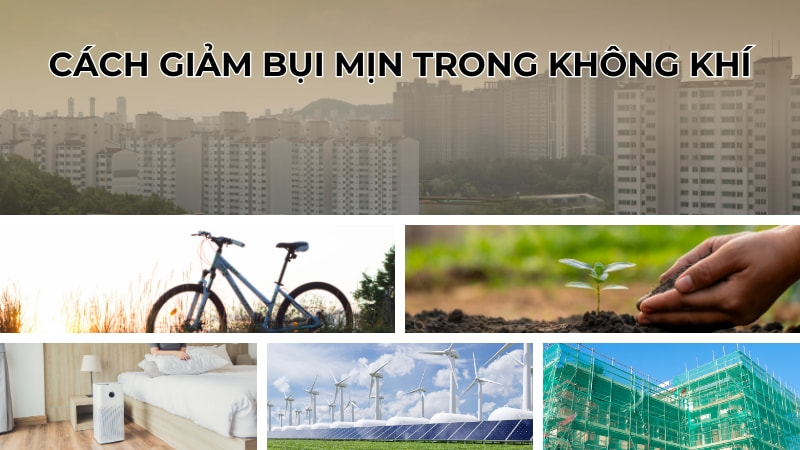 Bụi mịn là gì? Các loại bụi mịn PM trong không khí? 13 Cách giảm bụi mịn trong không khí
