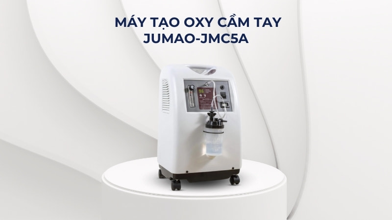 15 máy thở oxy cầm tay chất lượng, giá cả phải chăng 17 Máy tạo oxy cầm tay Jumao-jmc5a