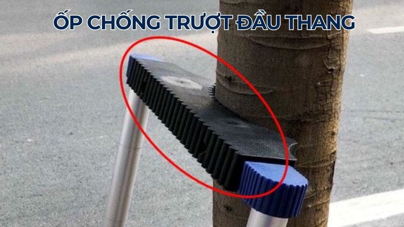 11 phụ kiện thang nhôm có thể mua về thay thế 20 Ốp chống trượt đầu thang