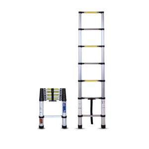 Thang nhôm rút đơn 2m HAKAWA HK-20 4 Thang nhôm rút đơn 2m HAKAWA HK-20 duỗi thẳng