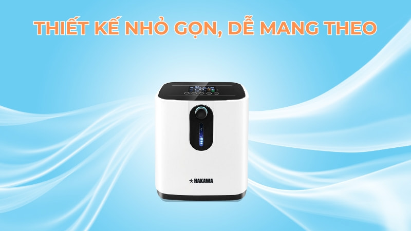15 máy thở oxy cầm tay chất lượng, giá cả phải chăng 28 Thiết kế nhỏ gọn, dễ mang theo