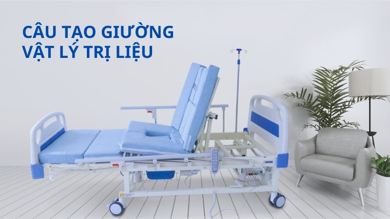Top 10 giường vật lý trị liệu tốt, nhiều người sử dụng 13 Cấu tạo giường vật lý trị liệu