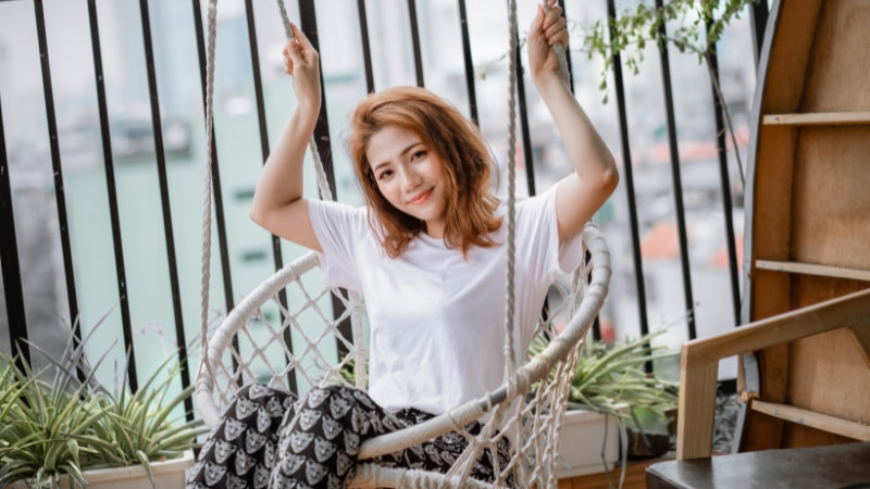 16 mẫu ghế thư giãn ban công chất lượng, giá tốt 20 Ghế đung đưa thư giãn ban công
