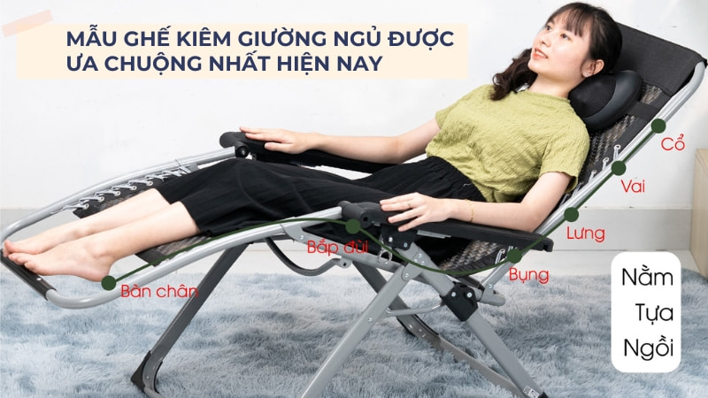 Ghế kiêm giường ngủ