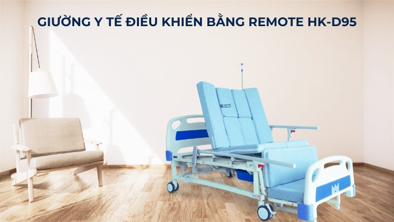 Top 21 giường bệnh nhân điều khiển bằng điện tốt hiện nay 20 Giường y tế điều khiển bằng remote HK-D95
