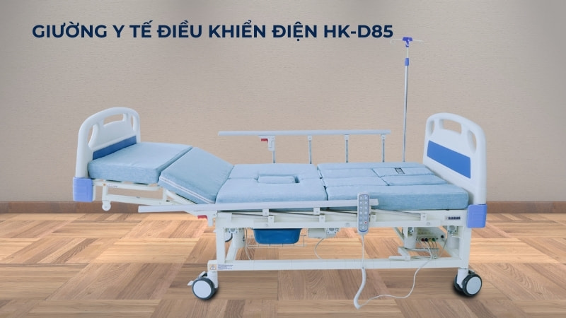 Top 21 giường bệnh nhân điều khiển bằng điện tốt hiện nay 19 Giường y tế điều khiển điện HK-D85