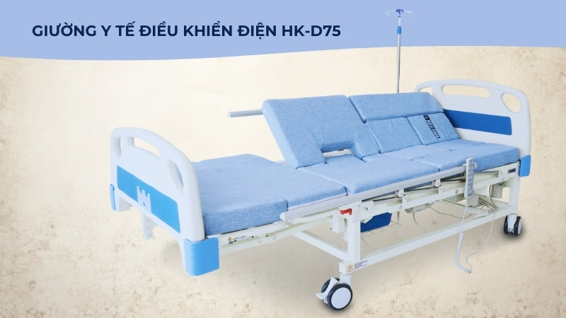 Top 21 giường bệnh nhân điều khiển bằng điện tốt hiện nay 21 Giường y tế điều khiển điện HK-D75