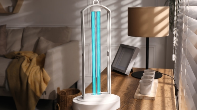11 cách khử Formaldehyde trong nhà nhanh chóng, hiệu quả 13 Sử dụng đèn UV hoặc ozone