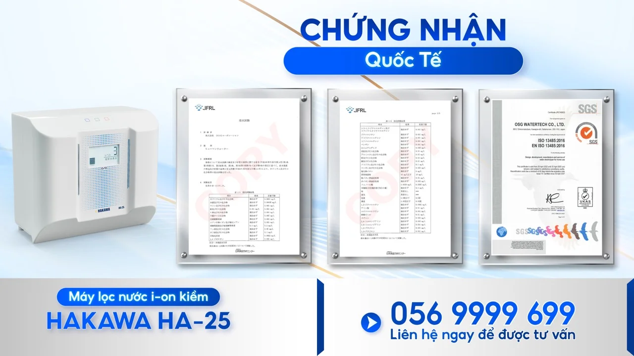Chứng nhận HA 25