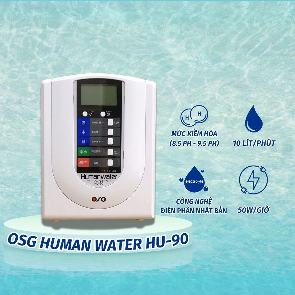 Máy Lọc Nước Ion Kiềm OSG HU-90