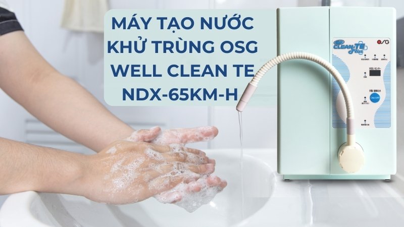 Máy tạo nước khử trùng OSG Well Clean TE NDX-65KM-H 8 Máy tạo nước khử trùng OSG Well Clean TE NDX-65KM-H