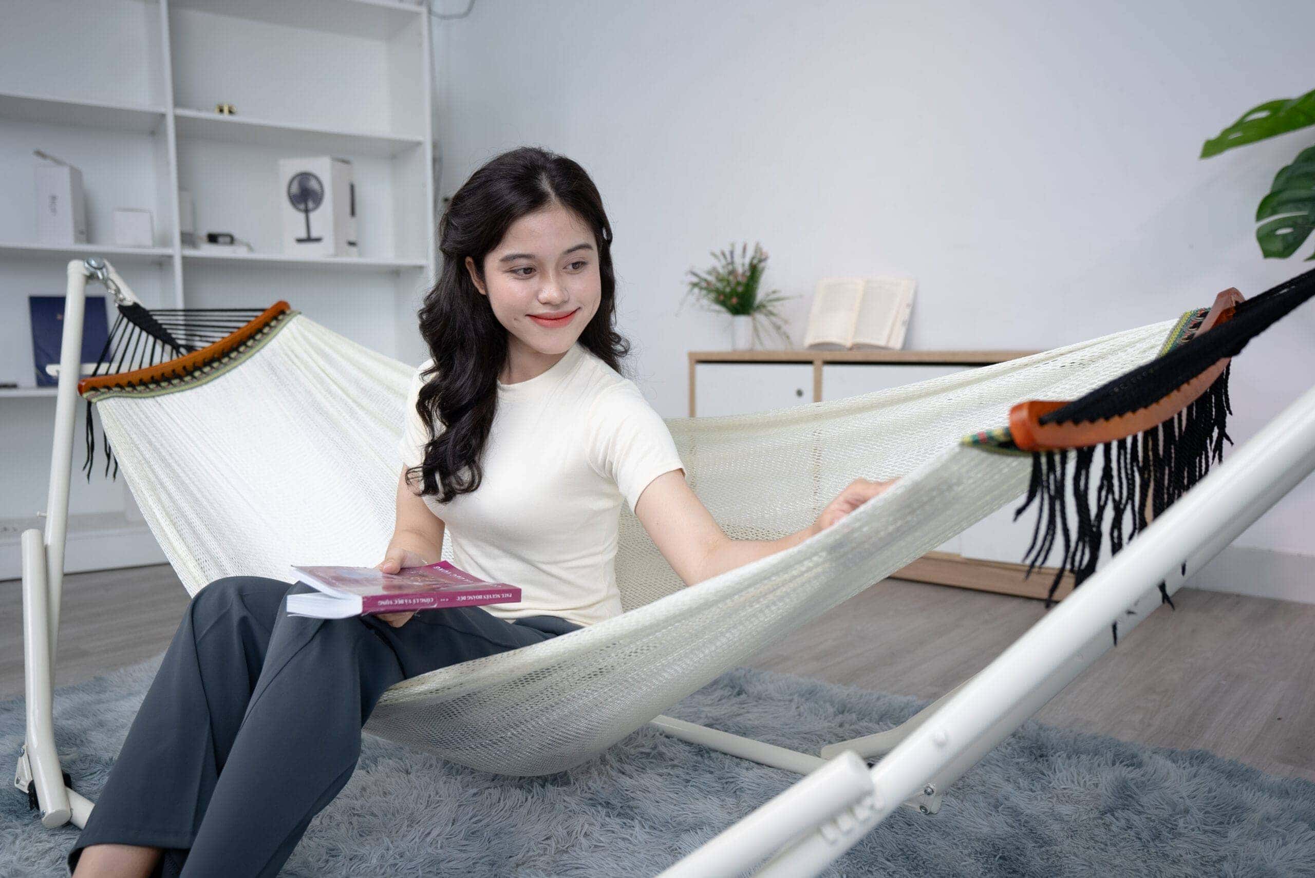Võng xếp khung thép HAKAWA HK-V35 22 Đa dạng màu sắc và phong cách