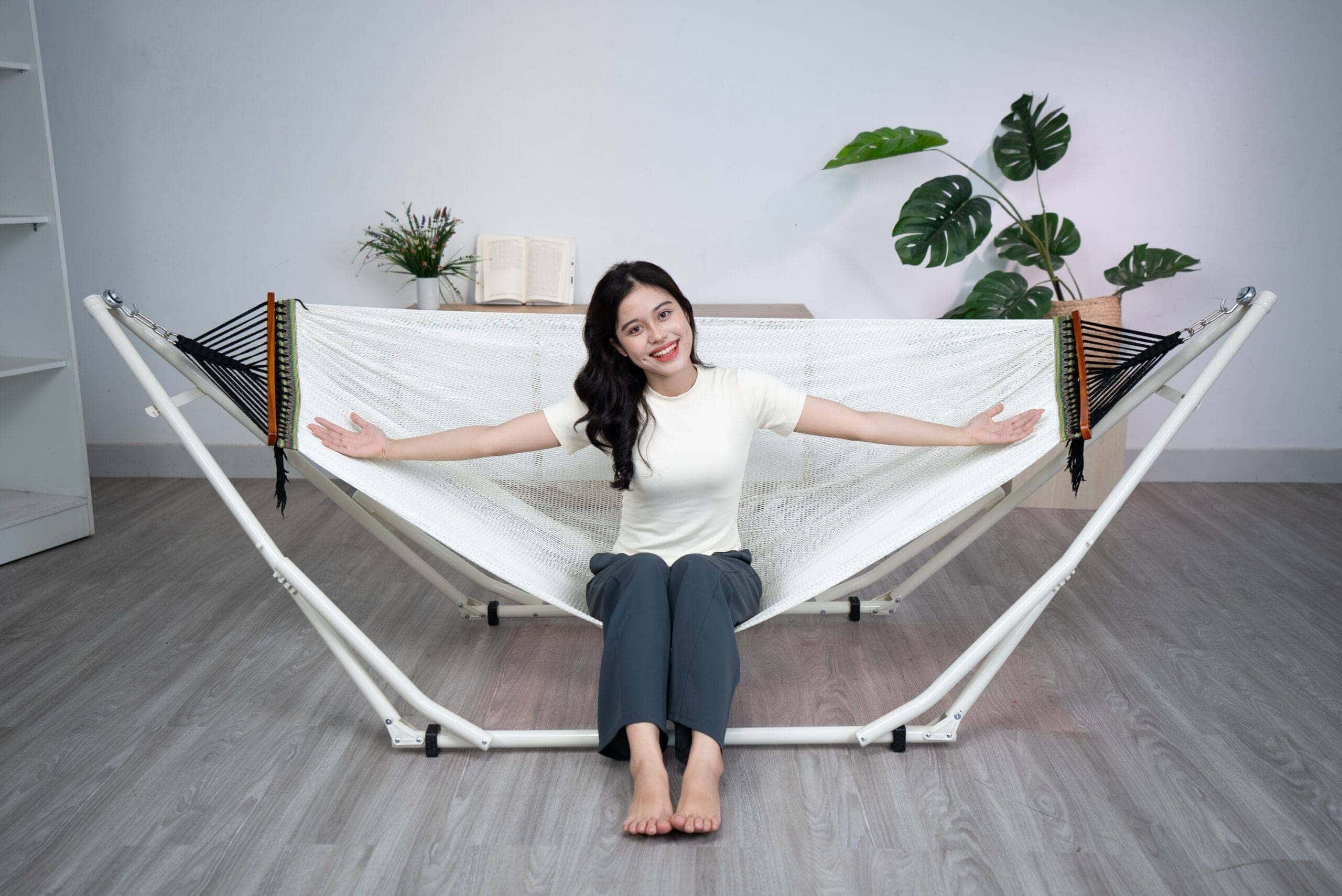 Võng xếp khung thép HAKAWA HK-V35 19 Tính an toàn cao