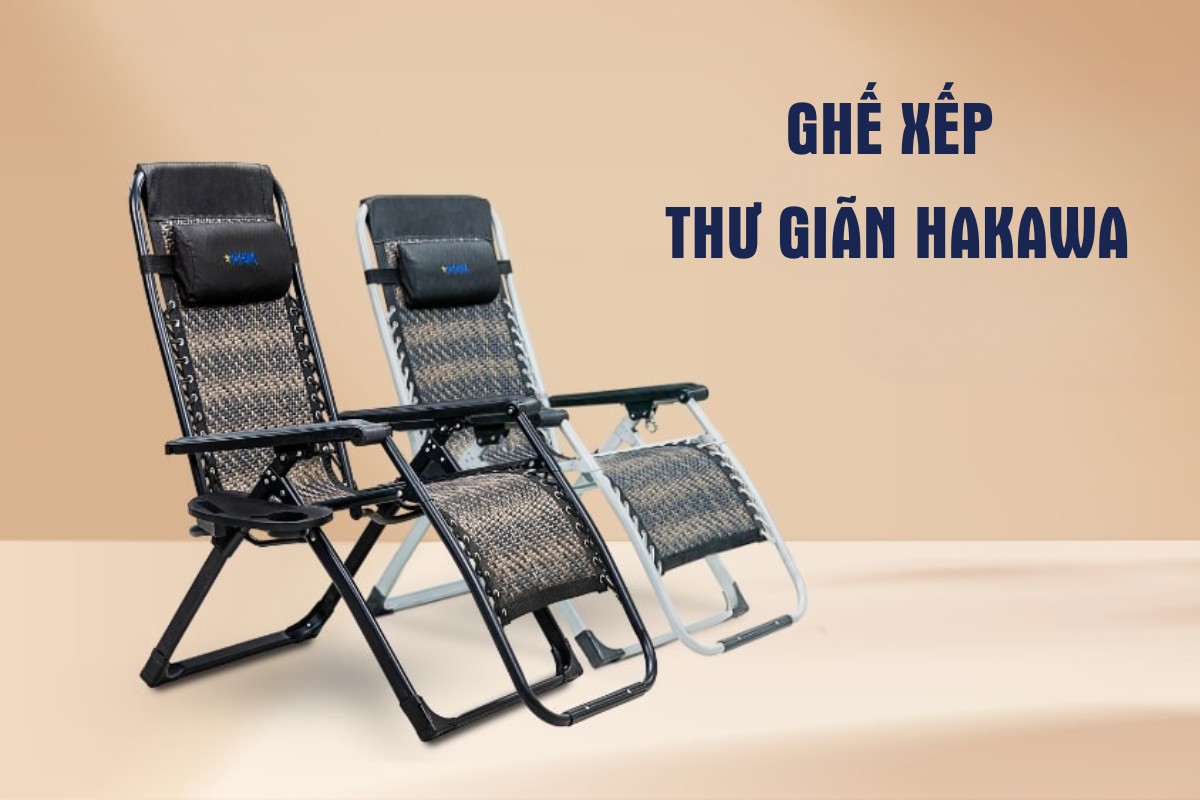 Tổng hợp 20+ mẫu ghế xếp bãi biển bền đẹp, giá tốt hiện nay 11 Ghế xếp HAKAWA được làm từ chất liệu bền bỉ và cao cấp