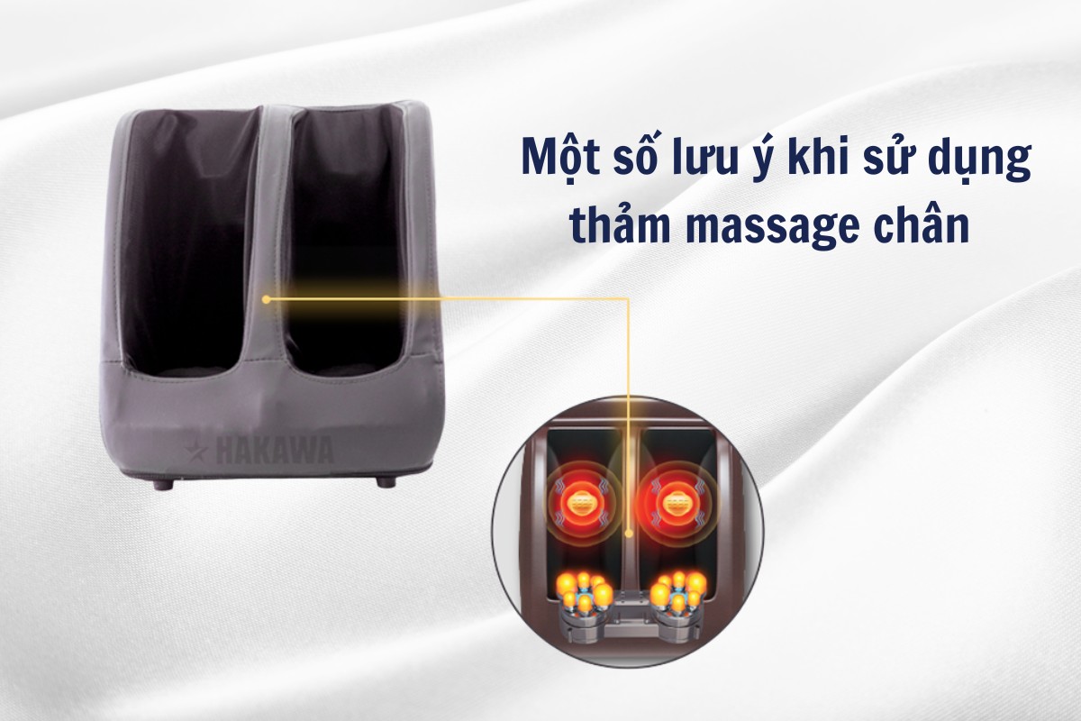 Thảm massage chân có tốt không? 10 lợi ích bạn nên biết 14 Khi sử dụng thảm massage, bạn cần lưu ý thời gian sử dụng, bề mặt đặt thảm, tránh nước và bảo quản đúng cách để đảm bảo hiệu quả