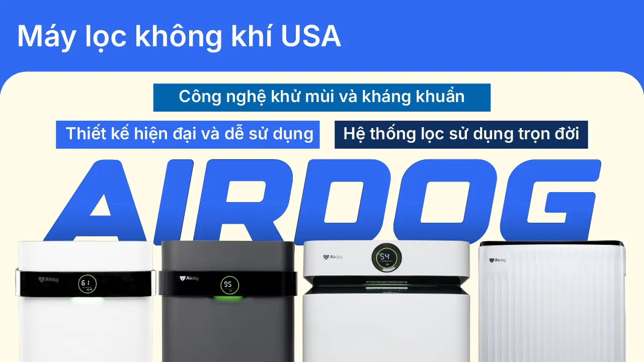 Giới thiệu 7 Máy lọc không khí USA
