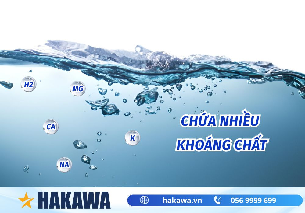 Nước sống là gì? Các thông tin về TRÀO LƯU dùng nước sống 6 Nước sống chứa nhiều khoáng chất