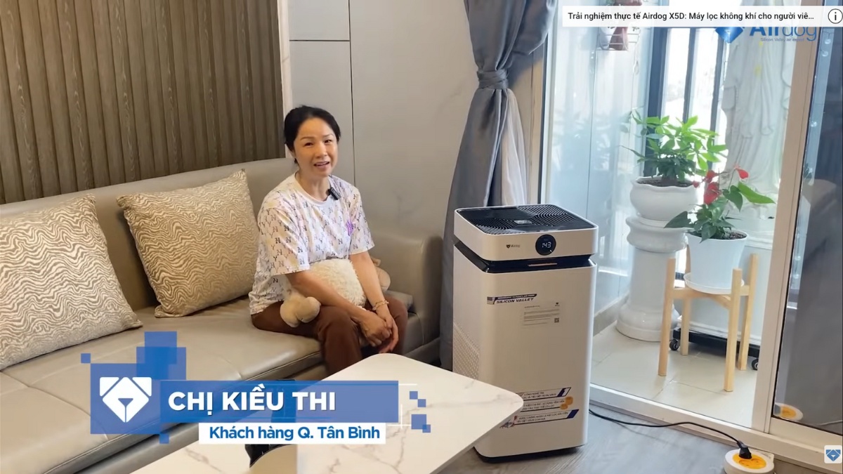 Review máy lọc không khí Airdog có tốt không? 17 Với khả năng lọc hiệu quả, Airdog luôn được nhiều khách hàng ưu tiên sử dụng cho gia đình