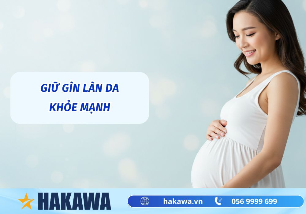 Mẹ bầu có nên uống nước ion kiềm không ? 11 Giữ gìn làn da khỏe mạnh